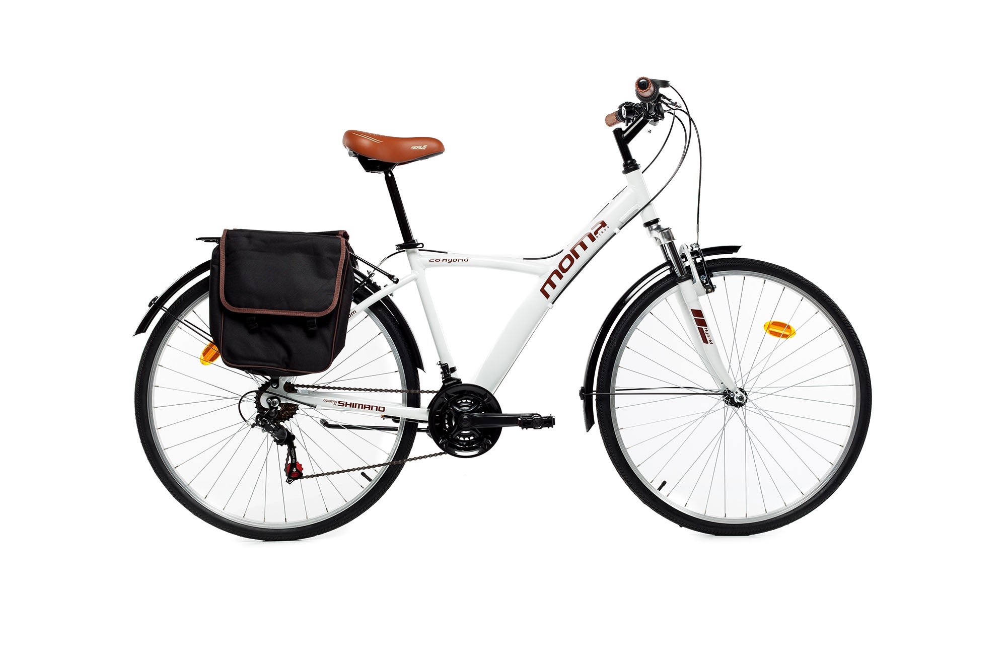 Bicicleta Hybrida 28 Branca