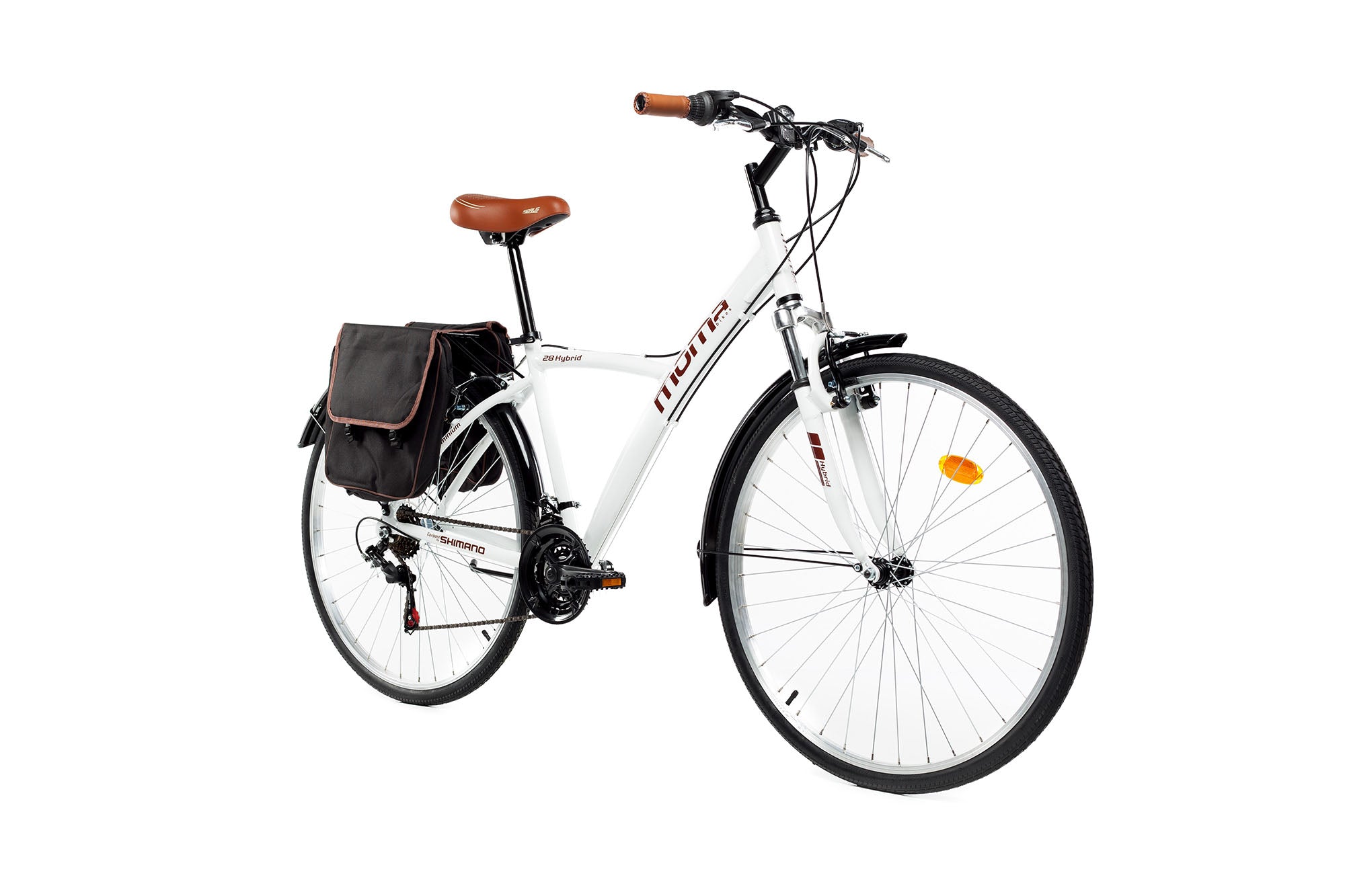 Bicicleta Hybrida 28 Branca - Imagen 2