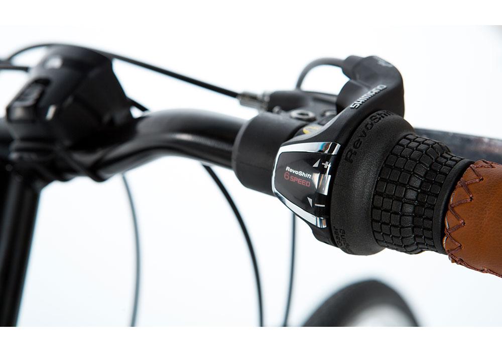 Bicicleta Hybrid 28 Preta - Imagen 6
