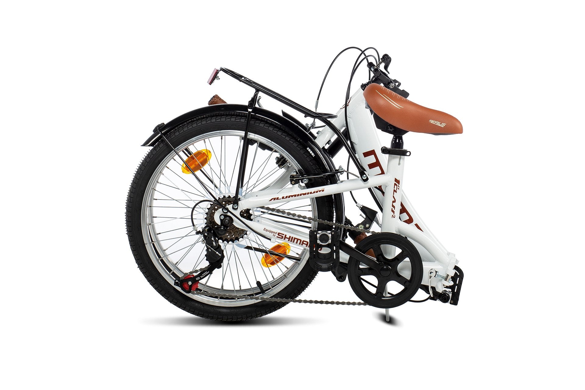 Bicicleta dobrável First Class 2 Branca - Imagen 3