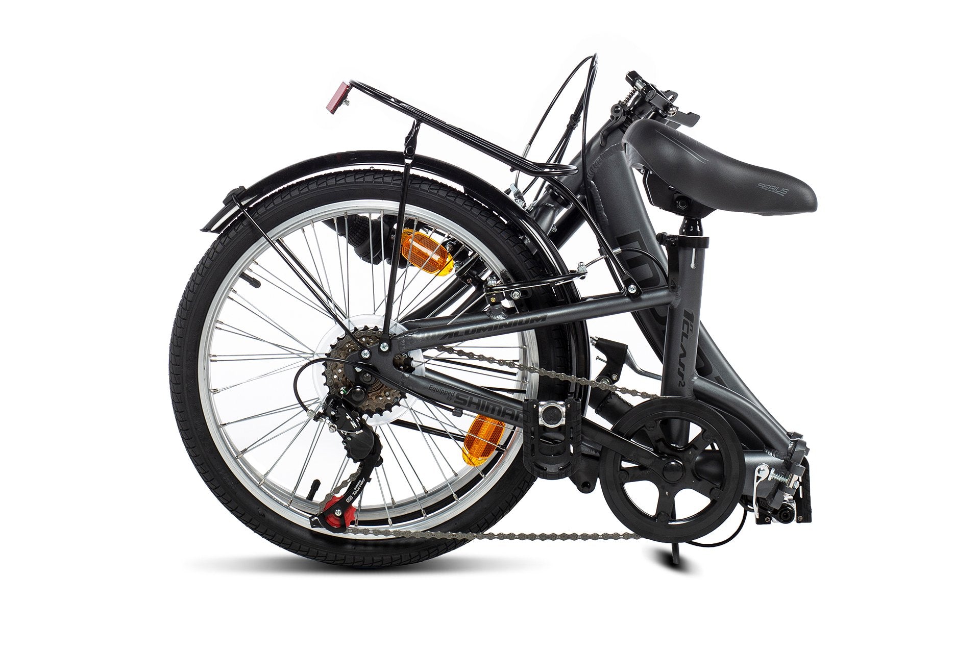 Bicicleta dobrável First Class 2 Cinzenta - Imagen 3