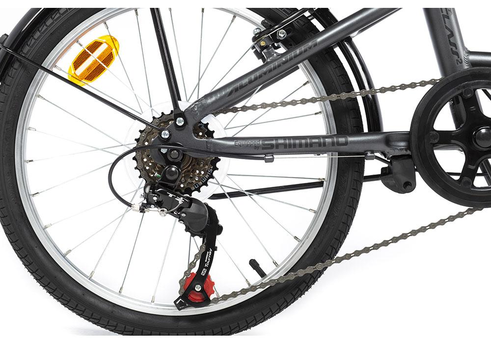 Bicicleta dobrável First Class 2 Cinzenta - Imagen 6