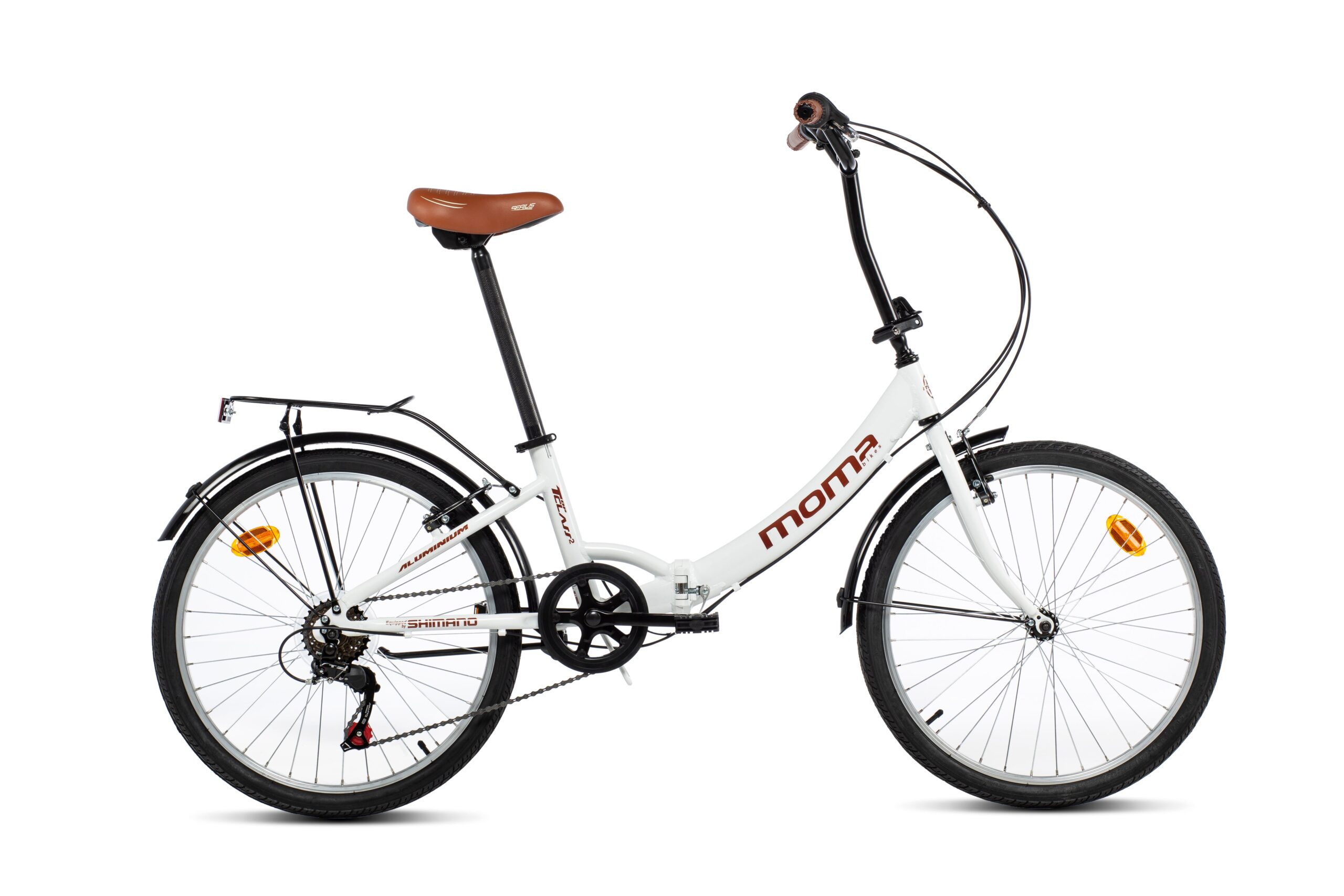 Bicicleta dobrável Top Class 2 Branca