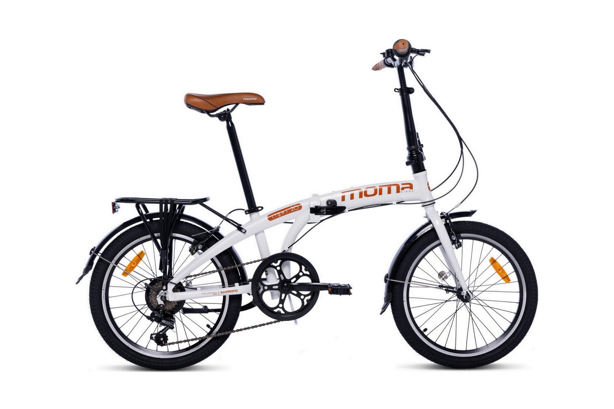 Bicicleta dobrável Light 20 Branca