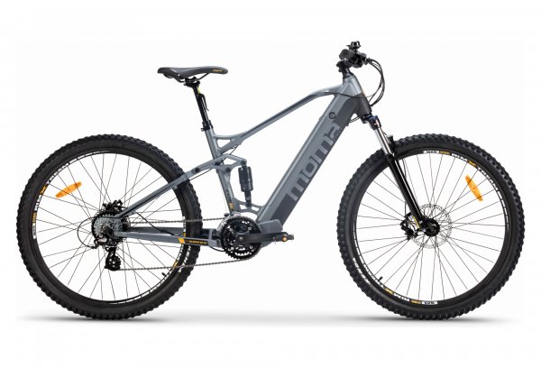 Moma Bikes – Bicicleta elétrica MTB com suspensão total 48 V 13 Ah - Imagen 2