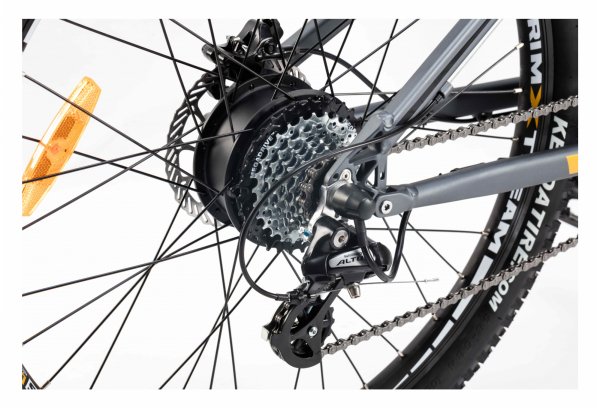 Moma Bikes – Bicicleta elétrica MTB com suspensão total 48 V 13 Ah - Imagen 4