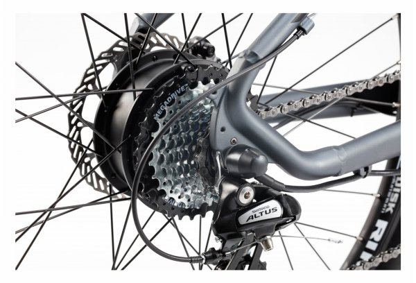 Bicicleta elétrica de montanha 27,5" Full Shimano ALTUS - Imagen 6