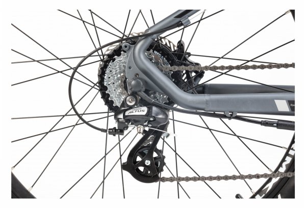 Bicicleta elétrica de montanha 27,5" Full Shimano ALTUS - Imagen 9