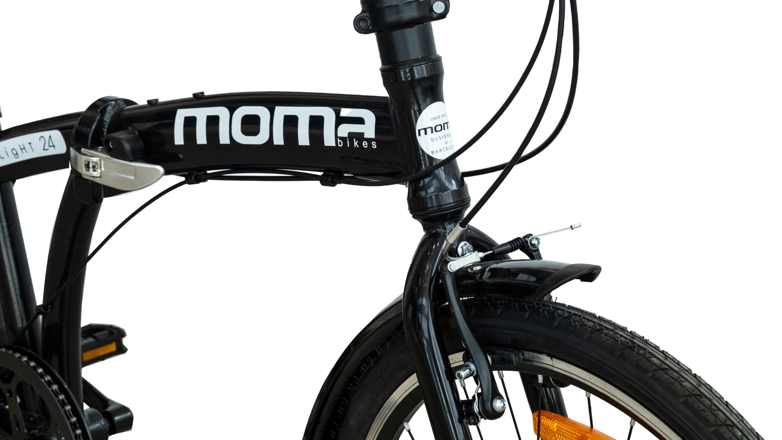 Bicicleta dobrável Light 24 Preta - Imagen 5