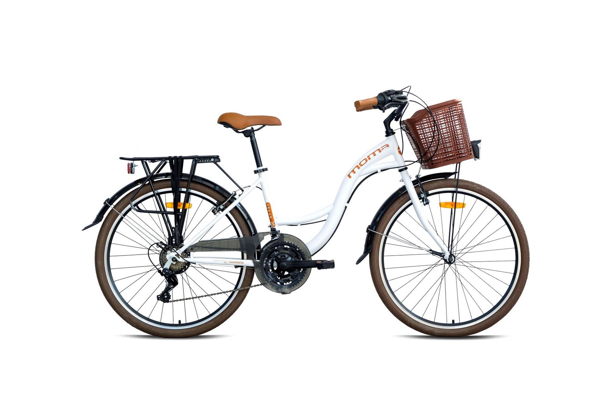 Bicicleta da cidade Urban 26 Branca