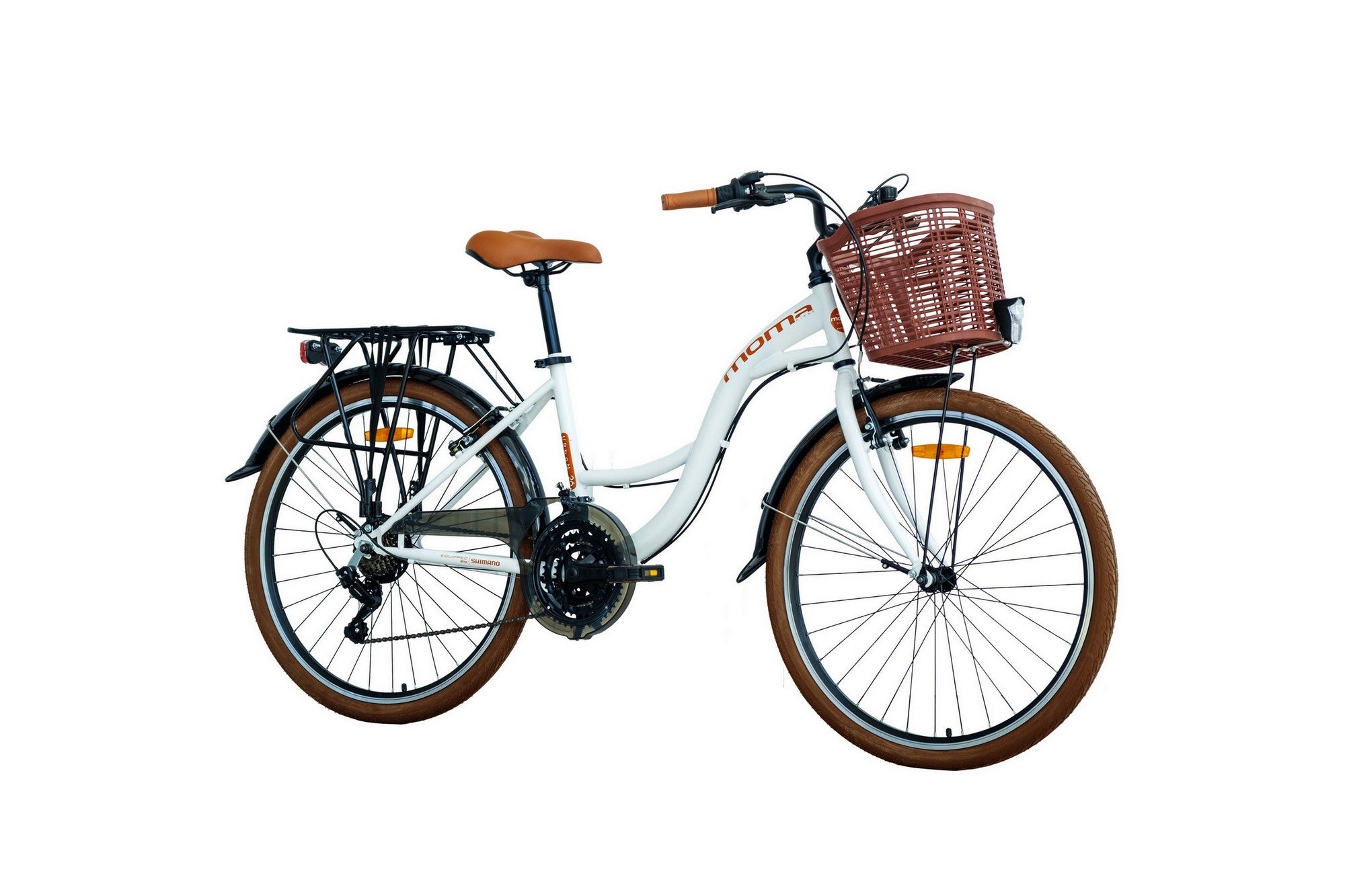 Bicicleta da cidade Urban 26 Branca - Imagen 2