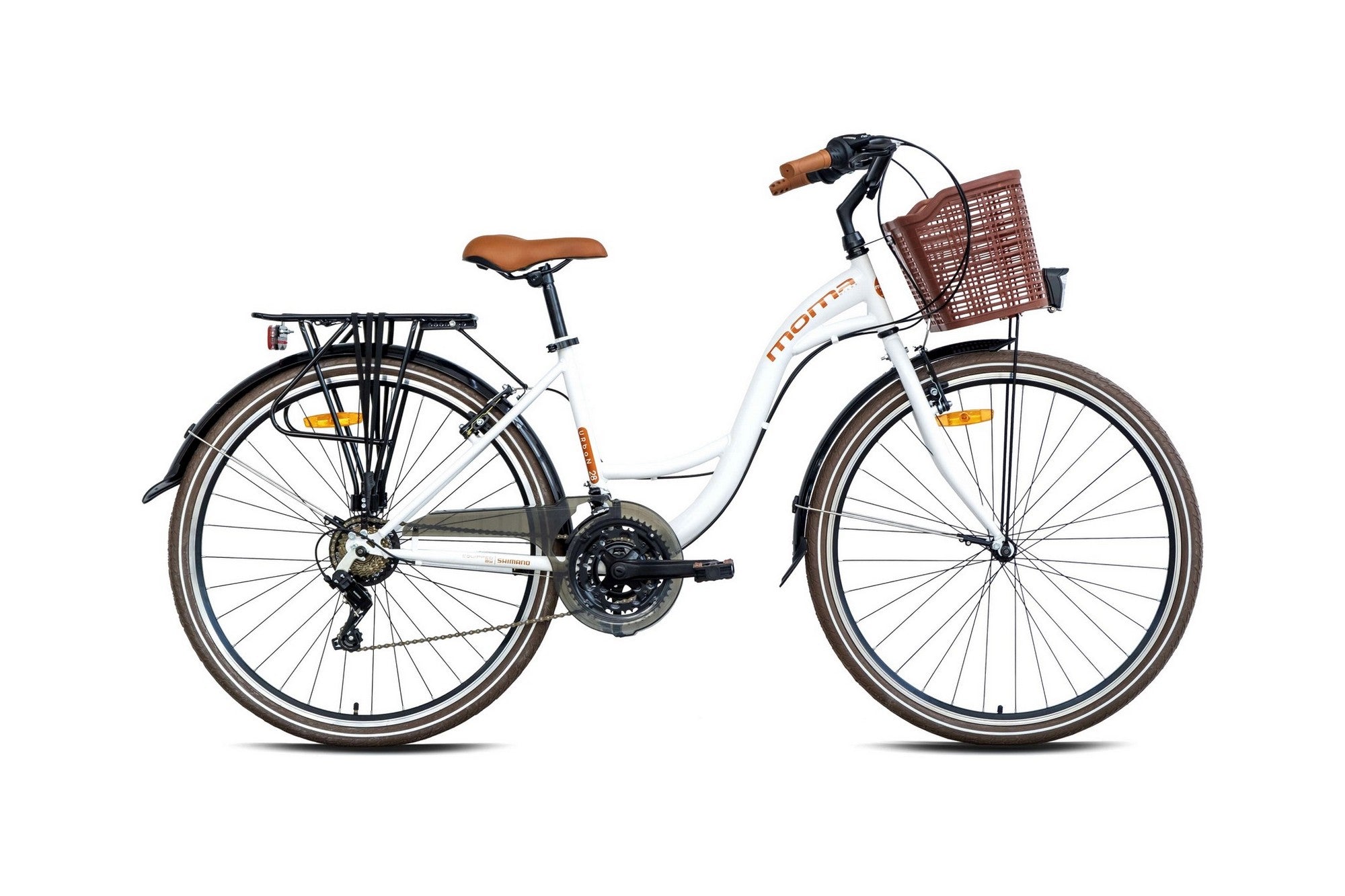 Bicicleta da cidade Urban 28 Branca