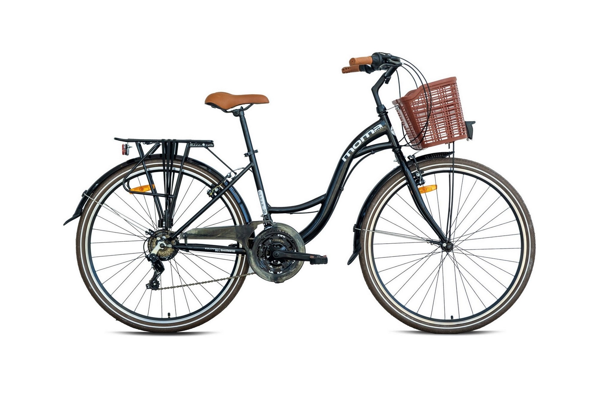 Bicicleta da cidade Urban 28 Preta