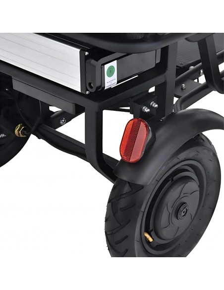 BOLA patinete eléctrico 3 ruedas para PMR estable con manillar alto - Imagen 27