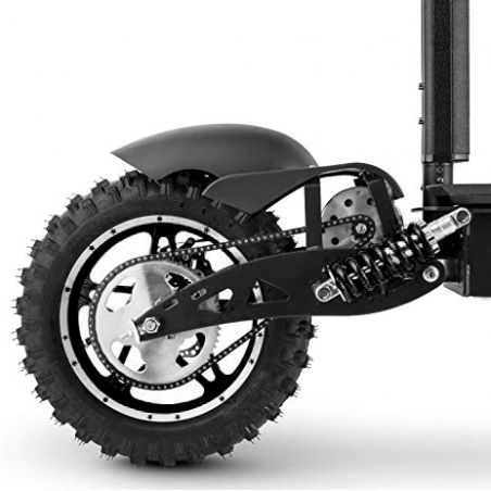 Patinete eléctrico cross con asiento todoterreno 1000 vatios litio - Imagen 5