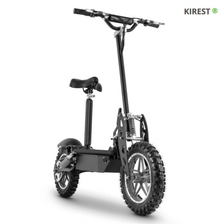 Patinete eléctrico Cross con asiento todoterreno 1000 vatios - Imagen 3