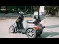 Scooter eléctrico 4 ruedas para personas mayores y PMR VELECO FASTER 1000 vatios - Imagen 16