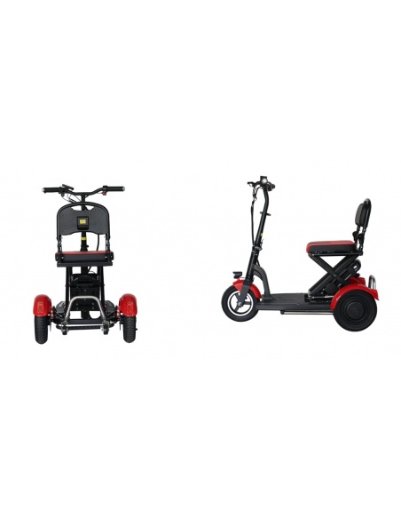DEVO - patinete eléctrico 3 ruedas 300/600 vatios para pmr y personas mayores - Imagen 17