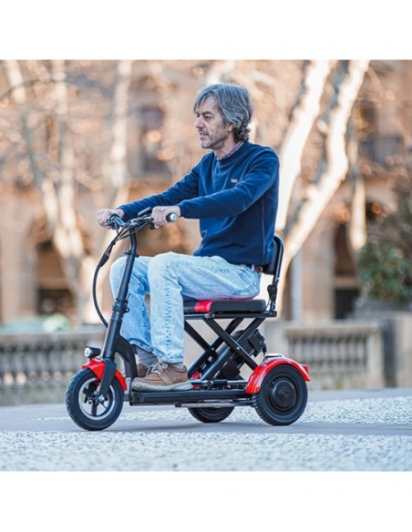 DEVO - patinete eléctrico 3 ruedas 300/600 vatios para pmr y personas mayores - Imagen 27