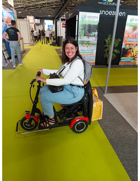 DEVO - patinete eléctrico 3 ruedas 300/600 vatios para pmr y personas mayores - Imagen 9