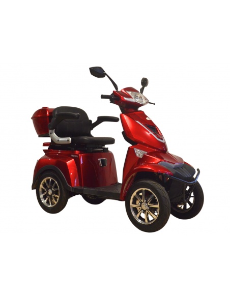 electroride FASTI 4 1000 vatios scooter eléctrico 4 ruedas para pmr homologado para carretera - Imagen 2