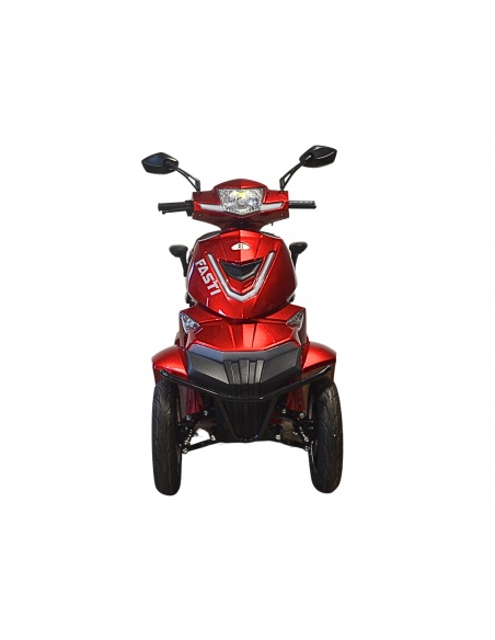 electroride FASTI 4 1000 vatios scooter eléctrico 4 ruedas para pmr homologado para carretera - Imagen 3