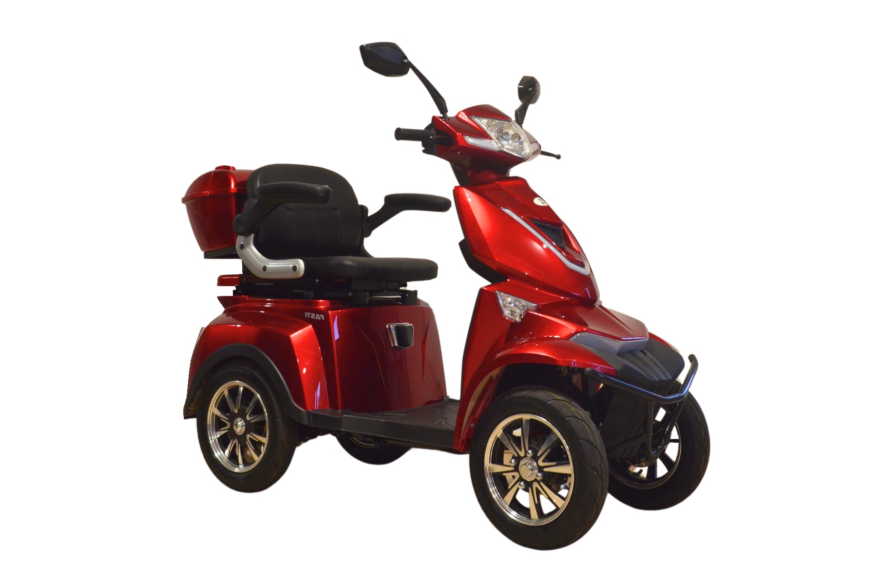 electroride FASTI 4 1000 vatios scooter eléctrico 4 ruedas para pmr homologado para carretera
