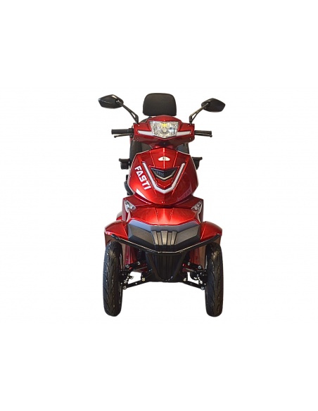 electroride FASTI 4 MAX 1000 vatios scooter eléctrico 4 ruedas para PMR homologado para carretera - Imagen 3