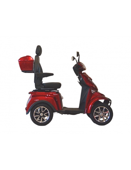 electroride FASTI 4 MAX 1000 vatios scooter eléctrico 4 ruedas para PMR homologado para carretera - Imagen 4