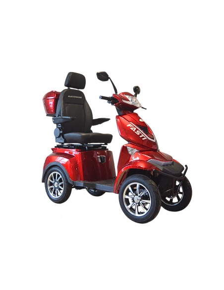 electroride FASTI 4 MAX 1000 vatios scooter eléctrico 4 ruedas para PMR homologado para carretera - Imagen 7