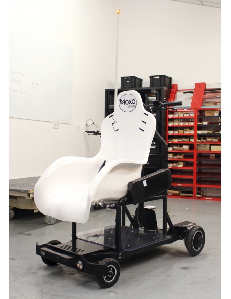 Silla de ruedas con asistencia eléctrica adaptada para PMR MOXO Carseat - Imagen 3