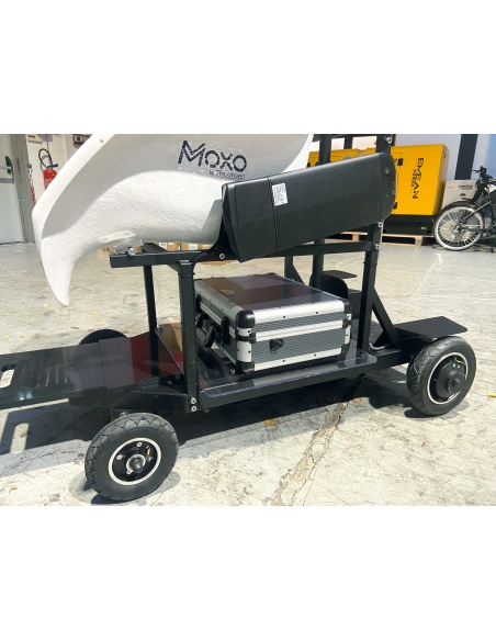 Silla de ruedas con asistencia eléctrica adaptada para PMR MOXO Carseat - Imagen 4