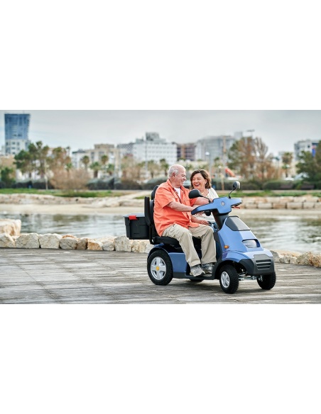 Golf S4 scooter eléctrico 4 ruedas con asiento cómodo AFIKIM - Imagen 13