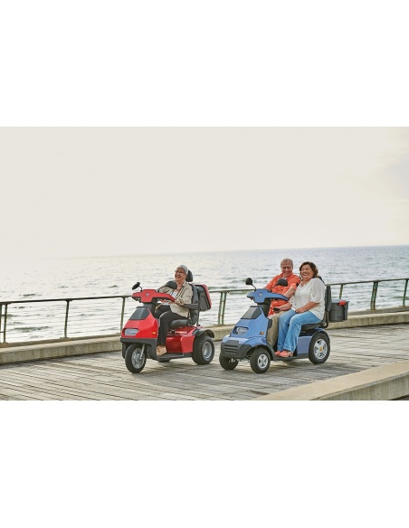 Golf S4 scooter eléctrico 4 ruedas con asiento cómodo AFIKIM - Imagen 14
