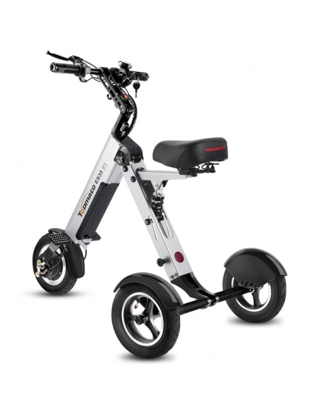 MATE 4 patinete eléctrico 3 ruedas plegable 16 kg batería extraíble patinete eléctrico triciclo 3 ruedas para PMR ultraligero - Imagen 2