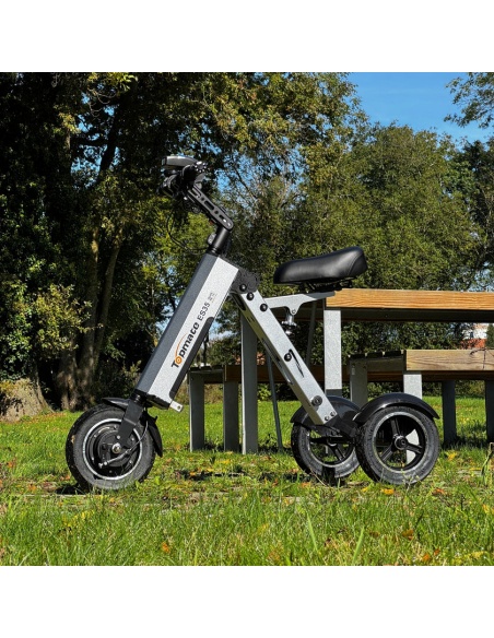 MATE 4 patinete eléctrico 3 ruedas plegable 16 kg batería extraíble patinete eléctrico triciclo 3 ruedas para PMR ultraligero - Imagen 35