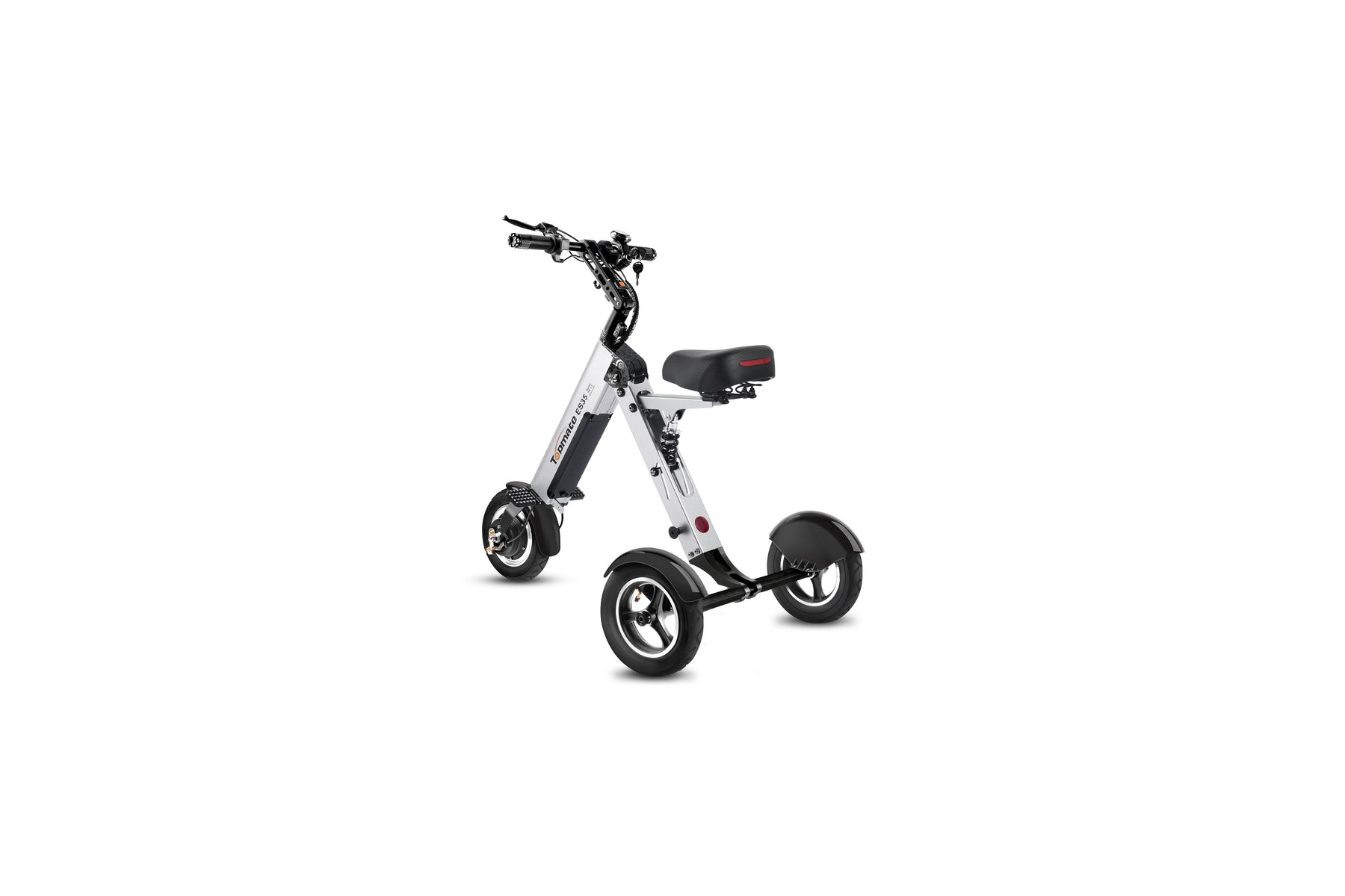 MATE 4 patinete eléctrico 3 ruedas plegable 16 kg batería extraíble patinete eléctrico triciclo 3 ruedas para PMR ultraligero