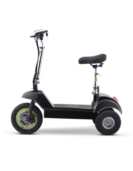 Medidas patinete eléctrico 3 ruedas para PMR y personas mayores 500 vatios - Imagen 15