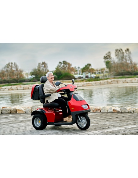 S3 scooter eléctrico 3 ruedas con asiento cómodo AFIKIM - Imagen 10