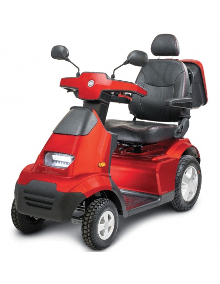 S4 scooter eléctrico 4 ruedas con asiento cómodo AFIKIM 1 plaza - Imagen 3