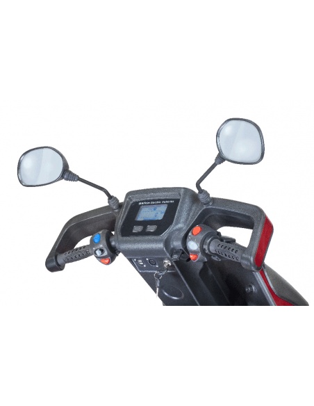 S4 scooter eléctrico 4 ruedas con asiento cómodo AFIKIM 1 plaza - Imagen 6