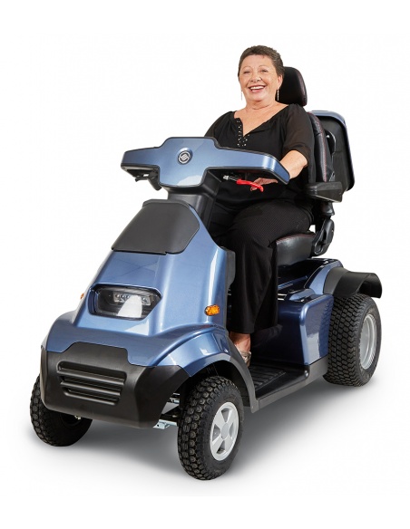 S4 scooter eléctrico 4 ruedas con asiento cómodo AFIKIM 1 plaza - Imagen 8