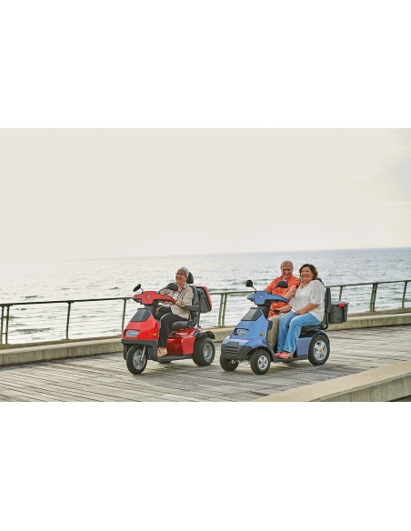 S4 scooter eléctrico 4 ruedas con asiento cómodo AFIKIM 1 plaza - Imagen 10