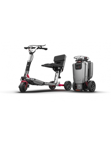 Scooter eléctrico 3 ruedas plegable ATTO Sport con reposabrazos - Imagen 12