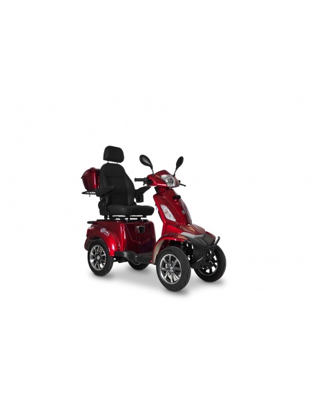 scooter eléctrico 4 ruedas Lifepo para PMR y personas mayores - Imagen 6