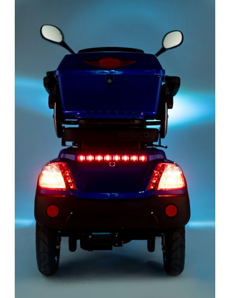 Scooter eléctrico 4 ruedas para personas mayores y PMR VELECO FASTER 1000 vatios - Imagen 15