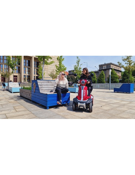 Scooter eléctrico Persona mayor y PMR Fasti MED 500 vatios - Imagen 13