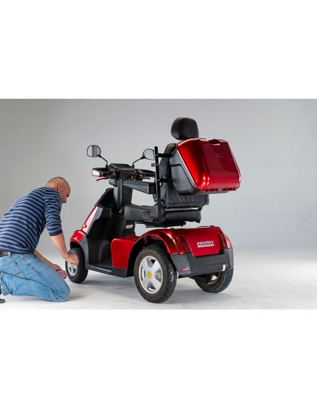 Shlomo scooter eléctrico 4 ruedas AFIKIM con energía solar - Imagen 11