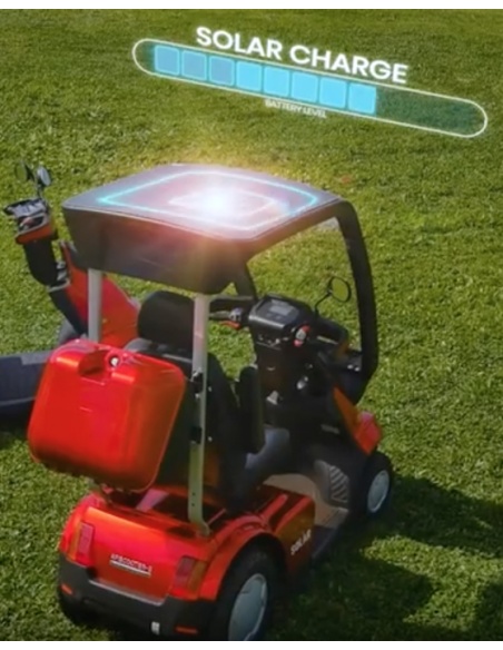 Shlomo scooter eléctrico 4 ruedas AFIKIM con energía solar - Imagen 20