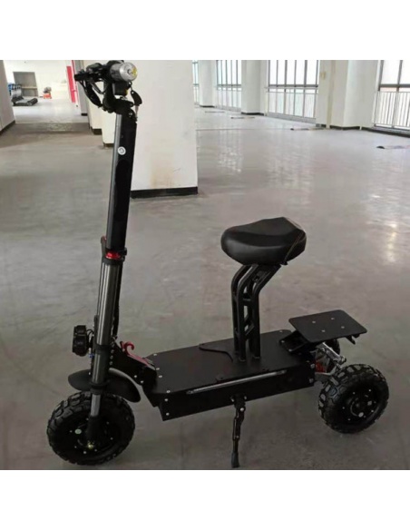 Patinete eléctrico FALCON de 3 ruedas, 5600 vatios, 3 motores, 60V 31Ah - Imagen 2